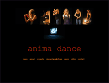 Tablet Screenshot of animadance.org